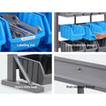 Giantz 47 Bin Storage Rack Freestanding Steel Frame