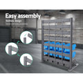 Giantz 47 Bin Storage Rack Freestanding Steel Frame