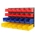 Giantz 24 Bin Wall Mounted Storage Rack Organiser