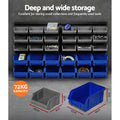 Giantz 60 Bin Wall Mounted Storage Rack Organiser