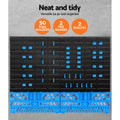 Giantz 54 Bin Wall Mounted Storage Rack Tool Organiser