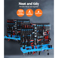 Giantz 108 Storage Bin Rack Wall Mounted Organiser
