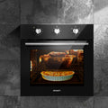 Devanti 60cm Built-in Electric Wall Oven Stainless Steel