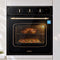 Devanti 60cm Built-In Electric Oven 80L Gross 9 Functions Black