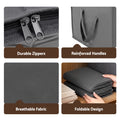 Artiss Blanket Storage Bags Box X8 Clothes Quilt Container 84L Organiser Grey