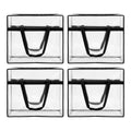Artiss Blanket Storage Bags 4Pcs 40L PVC Box Clothes Doona Moving Organiser