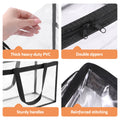 Artiss Blanket Storage Bags 8Pcs 40L PVC Box Clothes Doona Moving Organiser