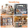 Artiss Blanket Storage Bags 8Pcs 40L PVC Box Clothes Doona Moving Organiser