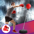 Everfit Punching Bag Stand 150cm Adjustable Freestanding Gloves