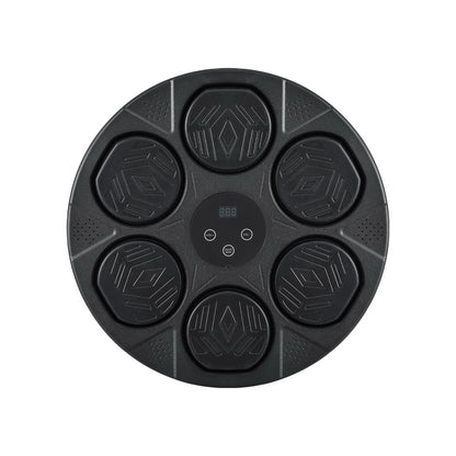 Everfit Music Boxing Machine Bluetooth Wall-Mounted Punch Target with LED Display & Gloves