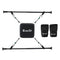 Everfit Doorway Punching Bag Adjustable Black Boxing Gloves