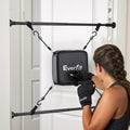 Everfit Doorway Punching Bag Adjustable Black Boxing Gloves