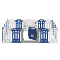 Keezi Baby Playpen 24 Panels Safety Gate Toddler Fence Barrier