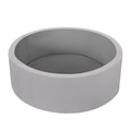 Keezi Kids Ball Pit 90x30cm Ocean Foam Pool Barrier Grey