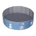 Keezi Kids Ball Pit Playhouse Foldable Storage Bag Blue Toddler