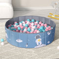 Keezi Kids Ball Pit Playhouse Foldable Storage Bag Blue Toddler
