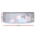 Keezi Kids Ball Pit Pool Foldable Playhouse Ocean Balls Storage Bag