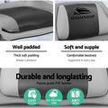 Seamanship 2X Folding Boat Seat Swivel Low Back Grey 4cm Pad