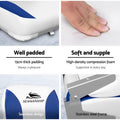 Seamanship 2X Folding Boat Seats Swivel Low Back 13cm Padding White