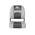 Seamanship 2X Folding Boat Seats Swivel Low Back 10cm Charcoal