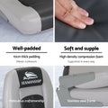Seamanship 2X Folding Boat Seats Swivel Low Back 10cm Charcoal
