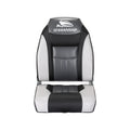 Seamanship 2X Folding Boat Seats Swivel High Back Black 12cm Padding