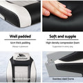 Seamanship 2X Folding Boat Seats Swivel High Back Grey 12cm Pad