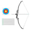Everfit 55lbs Recurve Bow Arrow Set Takedown Archery Hunting Green