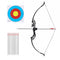 Everfit 55lbs Recurve Bow Arrow Set Takedown Archery Hunting Red