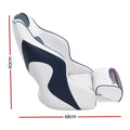 Boat Seat Flip Up Bolster Swivel 15cm Padding Blue Captain
