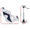 Captain Boat Seat Swivel Blue 15cm Padding Adjustable 55-75cm Pedestal