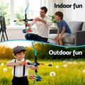 Keezi Kids Bow and Arrow Set 6 Arrows Outdoor Archery Toys