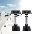 Boat Seat Pedestal 34-46cm Adjustable Gas Lift 360° Swivel 2 Pack
