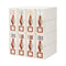 Artiss Bed Sheet Organisers Box 8Pcs Storage King Size Bedding Foldable Beige