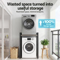 Artiss Over Washing Machine Rack Laundry Shelf Space Saver 75cm Black
