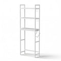 Artiss Over Toilet Storage 3 Tier Bathroom Rack Organiser White