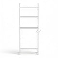 Artiss Over Toilet Storage 3 Tier Bathroom Rack Organiser White