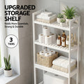 Artiss Over Toilet Storage 3 Tier Bathroom Rack Organiser White