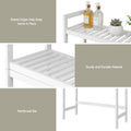 Artiss Over Toilet Storage 3 Tier Bathroom Rack Organiser White