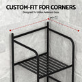 Artiss 5 Tier Corner Shower Caddy Black Bathroom Organiser
