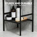 Artiss 5 Tier Corner Shower Caddy Black Bathroom Organiser
