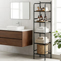 Artiss 5 Tier Corner Shower Caddy Black Bathroom Organiser