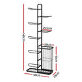 Everfit 7-Tier Ball Storage Rack with Basket Garage Gym Organizer