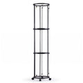 Everfit Vertical Ball Storage Rack with Wheels Sports Equipment Organiser