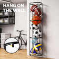 Everfit Vertical Ball Storage Rack with Wheels Sports Equipment Organiser