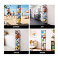 Everfit Vertical Ball Storage Rack with Wheels Sports Equipment Organiser