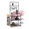 Everfit Yoga Mat Ball Storage Cart Multifunction Equipment Organizer Rack 145cm