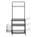 Everfit Yoga Mat Ball Storage Cart Multifunction Equipment Organizer Rack 145cm