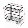 Artiss Over Toilet Storage Rack 2 Tier Bathroom Shelf