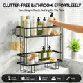 Artiss Over Toilet Storage Rack 2 Tier Bathroom Shelf